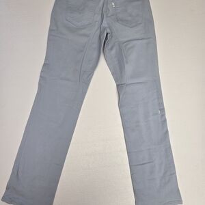 Levi's Pale Blue Straight-Leg Women's Jeans.